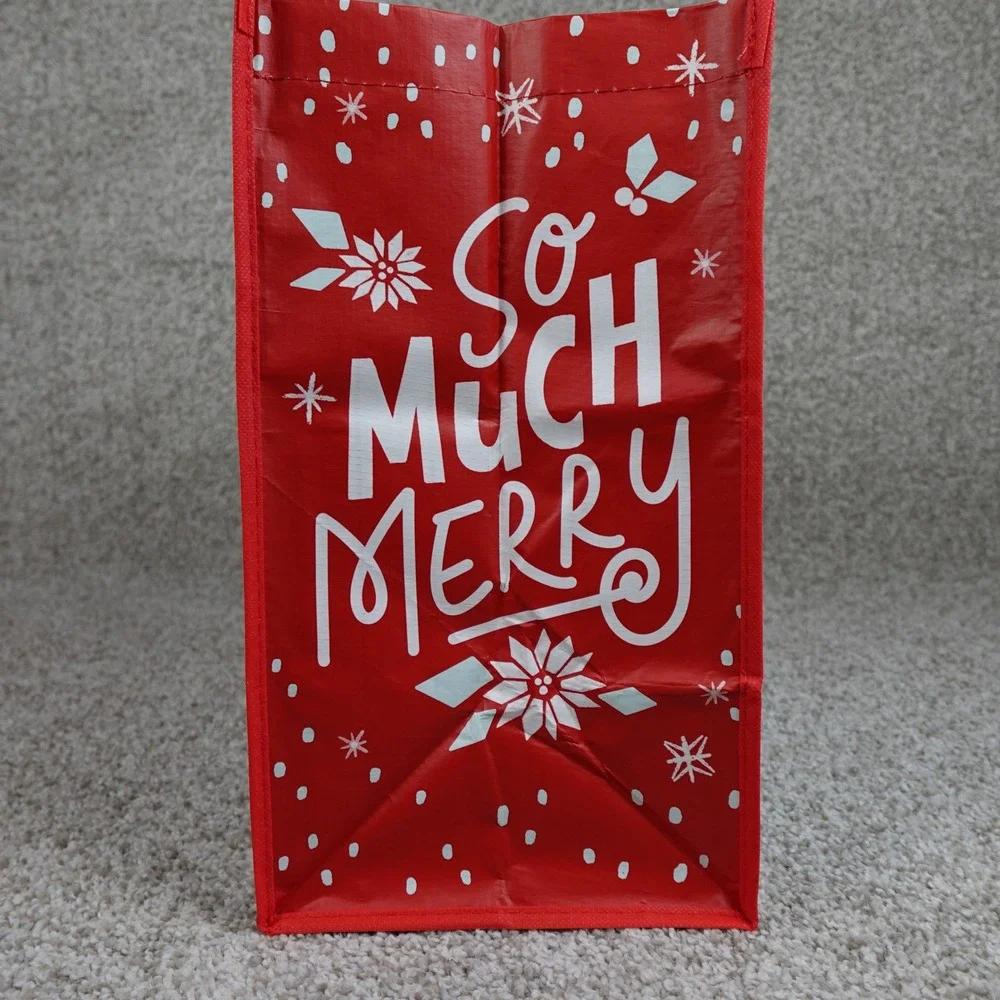 Hallmark Keepsake Reusable Shopping Bag Christmas Winter Village So Much Merry